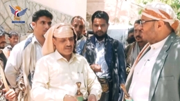 السامعي والمساوى يناقشان جهود فتح الطرق في تعز