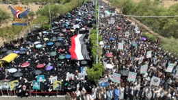 جامعة صنعاء تستأنف خروجها الأسبوعي بمسيرة طلابية نصرة للشعب الفلسطيني