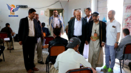 تدشين الاختبارات النظرية الوزارية بمعاهد التعليم الفني والمهني بذمار
