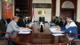 مجلس القضاء يهنئ قائد الثورة ورئيس المجلس السياسي بالعيد الوطني ويناقش عددا من المواضيع