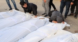 استشهاد أربعة فلسطينيين في قصف للعدو الصهيوني بمخيم النصيرات