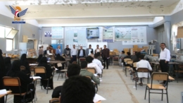 الخليدي والجندي يدشنان اختبارات المعاهد التقنية والمهنية بتعز