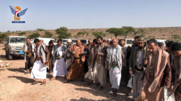 زيارات عيدية للمرابطين في جبهة النشمة بمحافظة تعز