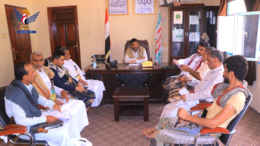 مناقشة أوضاع الأوقاف بمديرية السخنة بمحافظة الحديدة