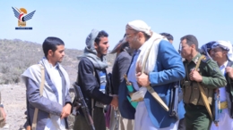 صلاح والمساوى والشغدري يطلعون على أحوال المرابطين في جبهات تعز