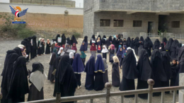 حجة.. وقفتان في المحابشة تضامناً مع الشعب الفلسطيني 
