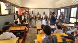 تفقد الدورات الصيفية بمديرية بني العوام في حجة