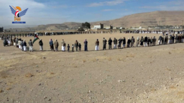 وقفات قبلية ومسيرات في عمران نصرة لغزة والتأكيد على الجهوزية لمواجهة أي عدوان