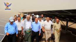  وزير الكهرباء ومحافظ الحديدة يدشنان المرحلتين 3و4 من محطة الحسين