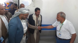 تدشين العمليات الجراحية بالمخيم الطبي المجاني الـ66 بالمستشفى العسكري العام بتعز​