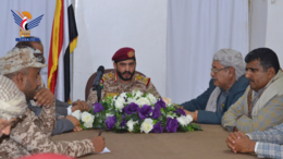  اللواء الرزامي يعلن استكمال الإجراءات وفتح خط البيضاء- الجوبة - مأرب