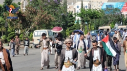 توافد جماهيري لميدان السبعين للمشاركة بمسيرة "مع غزة.. تصعيد مهما كانت التحديات"
