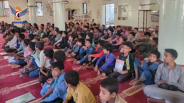 تعز .. تفقد أنشطة الدورات الصيفية في مديرية التعزية