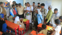 محافظ الحديدة يتفقد الأنشطة الصيفية واختبارات الشهادة الأساسية في الدريهمي