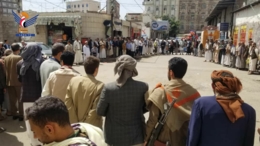أمانة العاصمة.. وقفات في مديرية السبعين تبارك الإنجاز الأمني