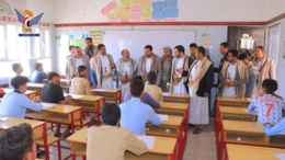 تفقد الاختبارات الثانوية والأنشطة الصيفية في عدد من مديريات صنعاء