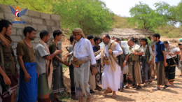 وكيل أول محافظة الحديدة يزور المرابطين في جبهة الساحل الغربي