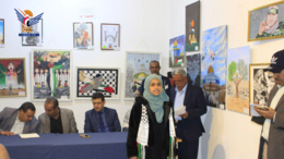 تكريم الفائزين في مسابقة الفن التشكيلي الثالث لطلبة الجامعات والكليات اليمنية