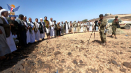 رئيس لجنة الحشد وعدد من العلماء يزورون المرابطين في العبدية بمأرب