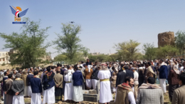 تشييع جثمان عضو المحكمة العليا فقيد الوطن العلامة محمد عبدالله الشرعي بصنعاء