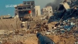القسام تبث مقطعًا مصورًا لكمينها شرق غزة