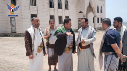 مدير مكتب هيئة أوقاف تعز يطلع على مستشفى تعز العام