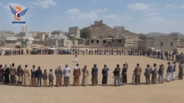 وقفات في ذمار تأييدا للإنجاز الأمني و تفويضا لقائد الثورة