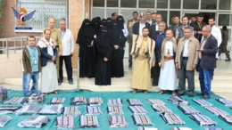 مستشفى السبعين بأمانة العاصمة يسيّر قافلة عيدية للمرابطين في الجبهات