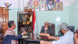 مناقشة أداء وتنفيذ مشاريع مؤسسة الاتصالات بمحافظة إب