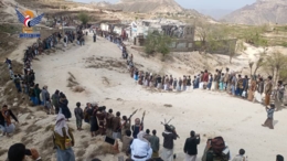 قبائل وشحة في حجة تعلن النكف القبلي اعلانا للنفير العام