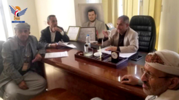مناقشة تطوير العمل في أشغال محافظة صنعاء