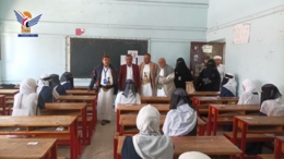  تفقد اختبارات الثانوية والدورات الصيفية في شعوب وآزال بأمانة العاصمة