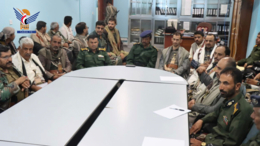 البيضاء .. مناقشة جهود التحشيد والتعبئة لمواجهة تصعيد العدوان الأمريكي