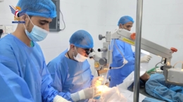 إجراء 219 عملية في مخيم العيون بمديرية بلاد الطعام في ريمة