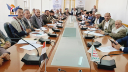 مناقشة الجوانب المتصلة بعملية الدمج لمكاتب الوزارات التي شملها الدمج