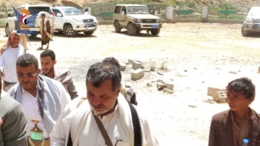 حجة.. تقديم واجب العزاء لأسر ضحايا الانهيار الصخري في كشر