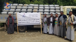 تدشين المرحلة الثانية من استبدال اسطوانات الغاز التالفة في حجة