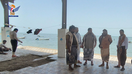 تفقد أوضاع الصيادين في النخيلة بمحافظة الحديدة