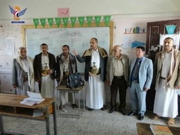 الهادي والمراني يطلعان على الأنشطة الصيفية في مديرية الثورة