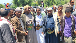 القائم بأعمال محافظ تعز يتفقد أضرار السيول في المسراخ وصبر الموادم