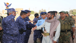 قيادات ذمار تزور روضة الشهداء والجرحى ورجال الأمن