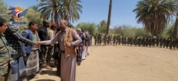 قافلة عيدية من أبناء مناخة للمرابطين في الجبهات