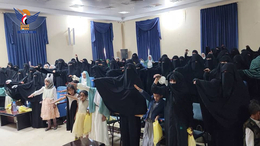 فعالية للهيئة النسائية بصنعاء الجديدة بذكرى يوم الولاية