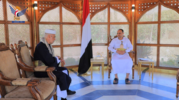 الرئيس المشاط  يناقش أوضاع السلطة القضائية ويؤكد أهمية تطوير أداء المحاكم التجارية