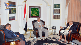 رئيس الوزراء يناقش مع المستشار الأحول الأوضاع في المحافظات المحتلة 