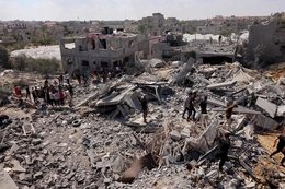 الأمم المتّحدة: أكثر من 423 ألف نازح في غزة من جرّاء القصف الصهيوني 