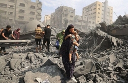 استشهاد وإصابة العشرات في قصف للعدو الصهيوني على غزة