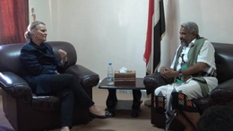 القائم بأعمال محافظ الحديدة يلتقي منسقة الشؤون الإنسانية
