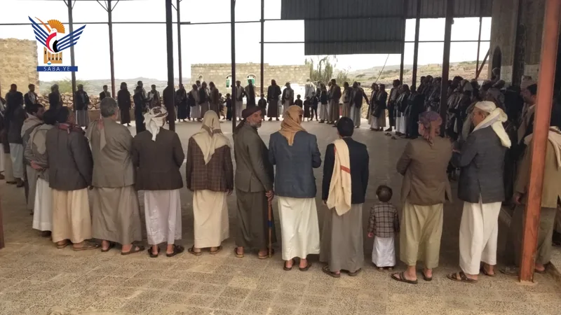 وقفات بالمحويت تندد بالإساءة للقرآن وتدعو لاستمرار التعبئة والنفير العام