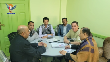 وكيل الجهاز المركزي للقطاع الاقتصادي يتفقد المستشفى الجمهوري بالمحويت